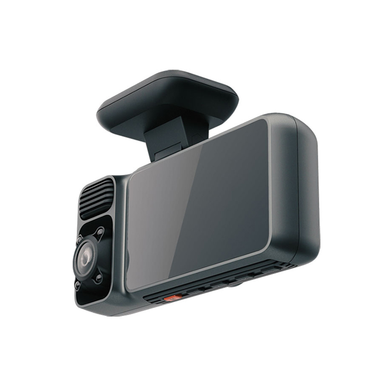 III Channel Dash Cam pronao et postico Intus inaedificata 5GHz WiFi GPS